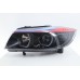 BMW E90 05-12 Black Projector Headlamp w Crystal Bar ( M Style Eyelid )